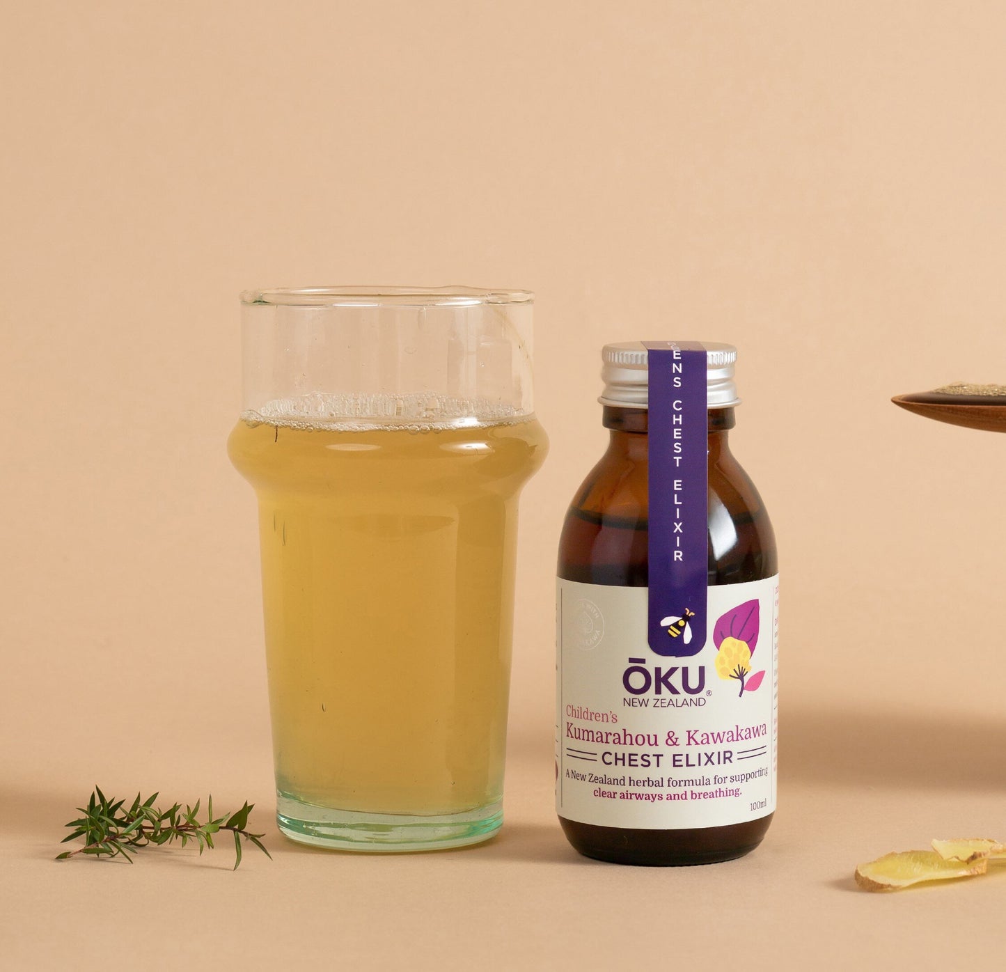 Children's Chest Elixir - Kūmarahou and Kawakawa-CE200