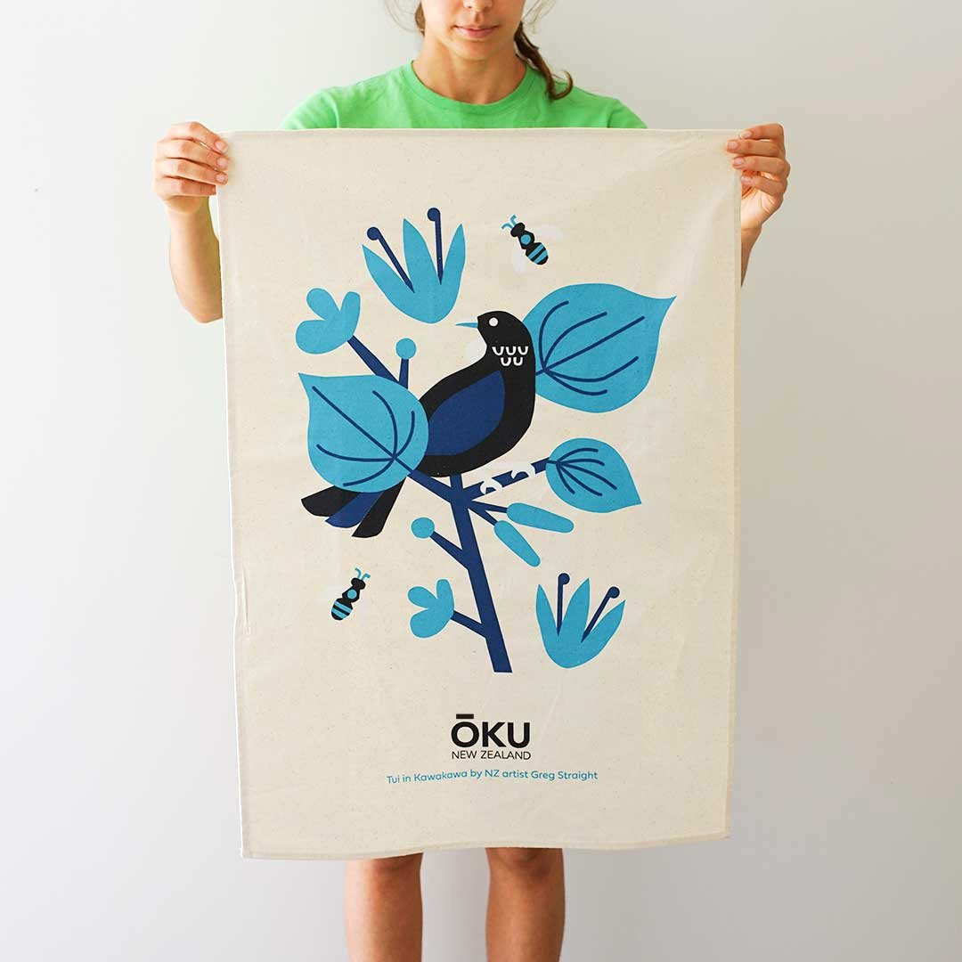 ŌKU Designer Tea Towel