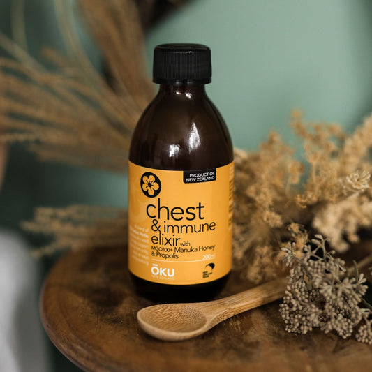 Chest & Immune Elixir with Mānuka Honey & NZ Propolis - 200ml (NEW)