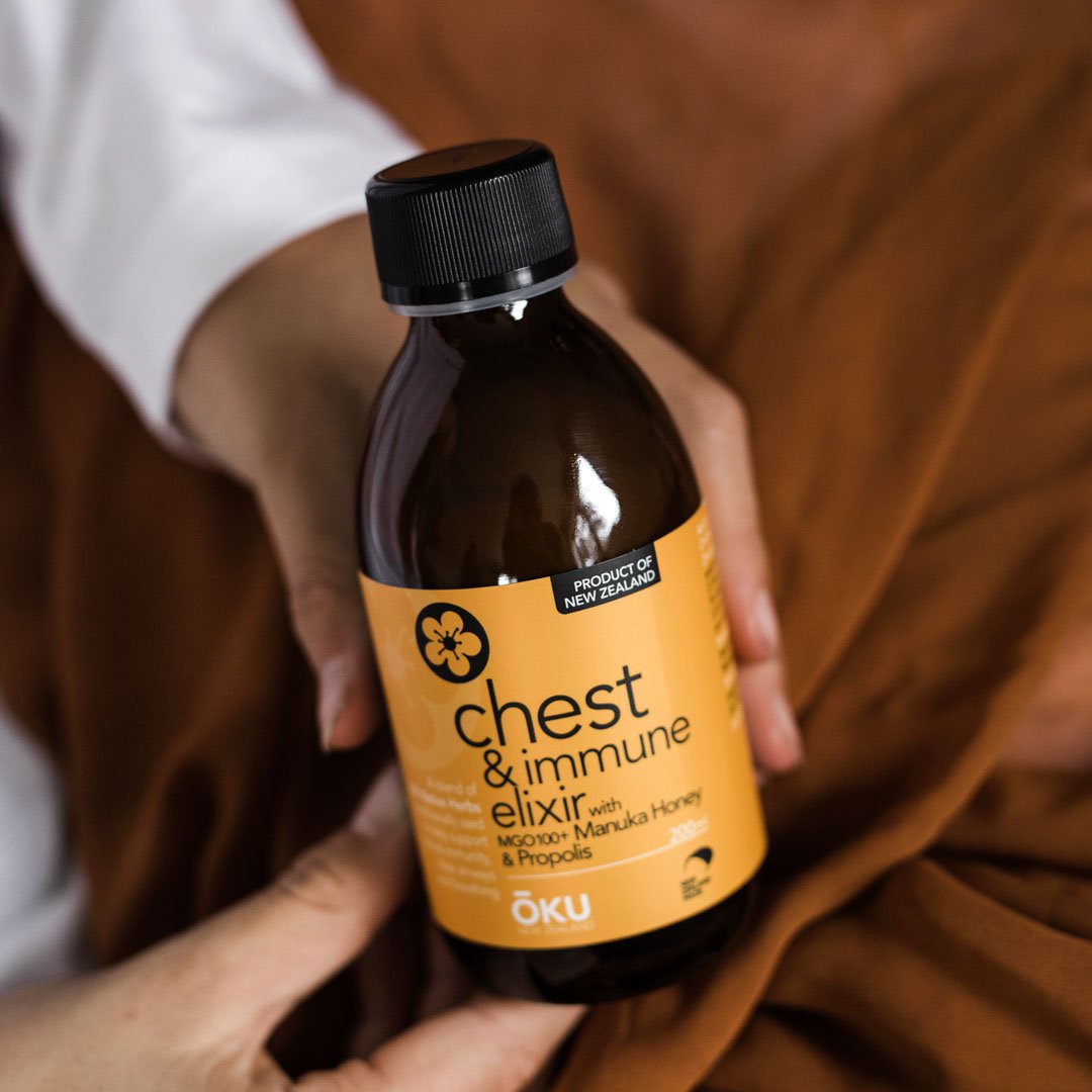 Chest & Immune Elixir with Mānuka Honey & NZ Propolis - 200ml (NEW)