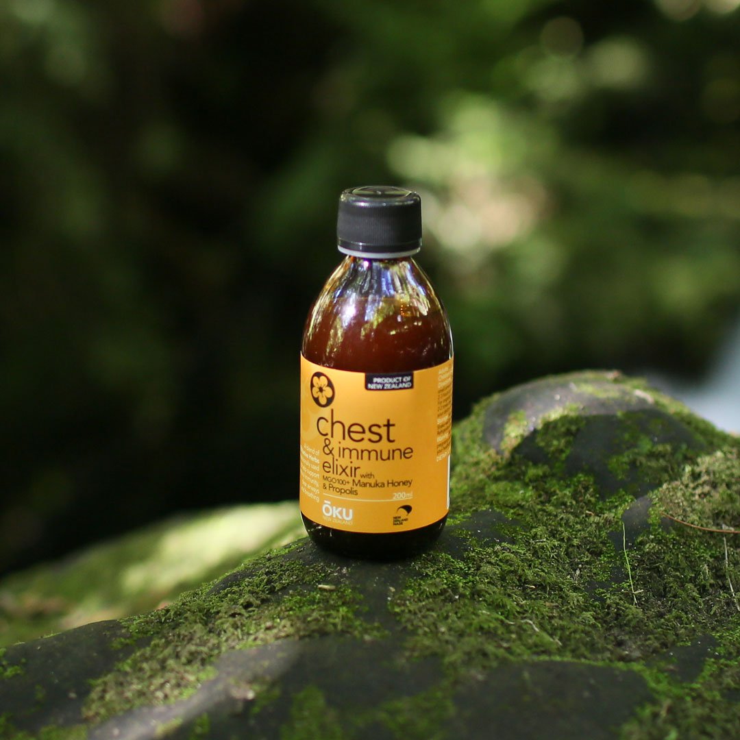 Chest & Immune Elixir with Mānuka Honey & NZ Propolis - 200ml (NEW)