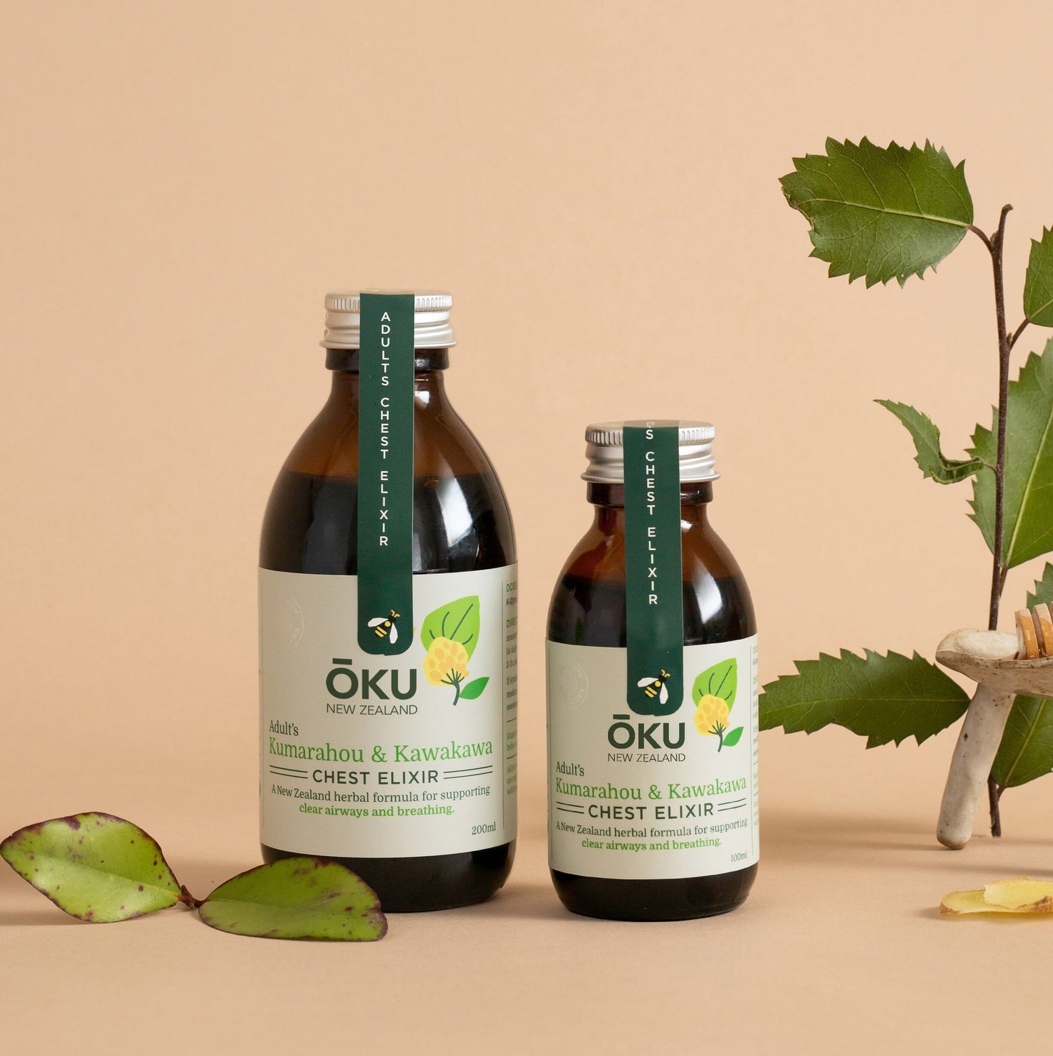 Adult's Chest Elixir - Kūmarahou and Kawakawa-AE200