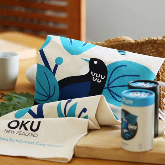 ŌKU Designer Tea Towel